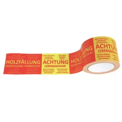 Absperrband - Achtung Holzfällung - 100 m