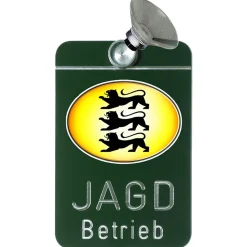 Akah Autoschild Jagdbetrieb Baden-Württemberg