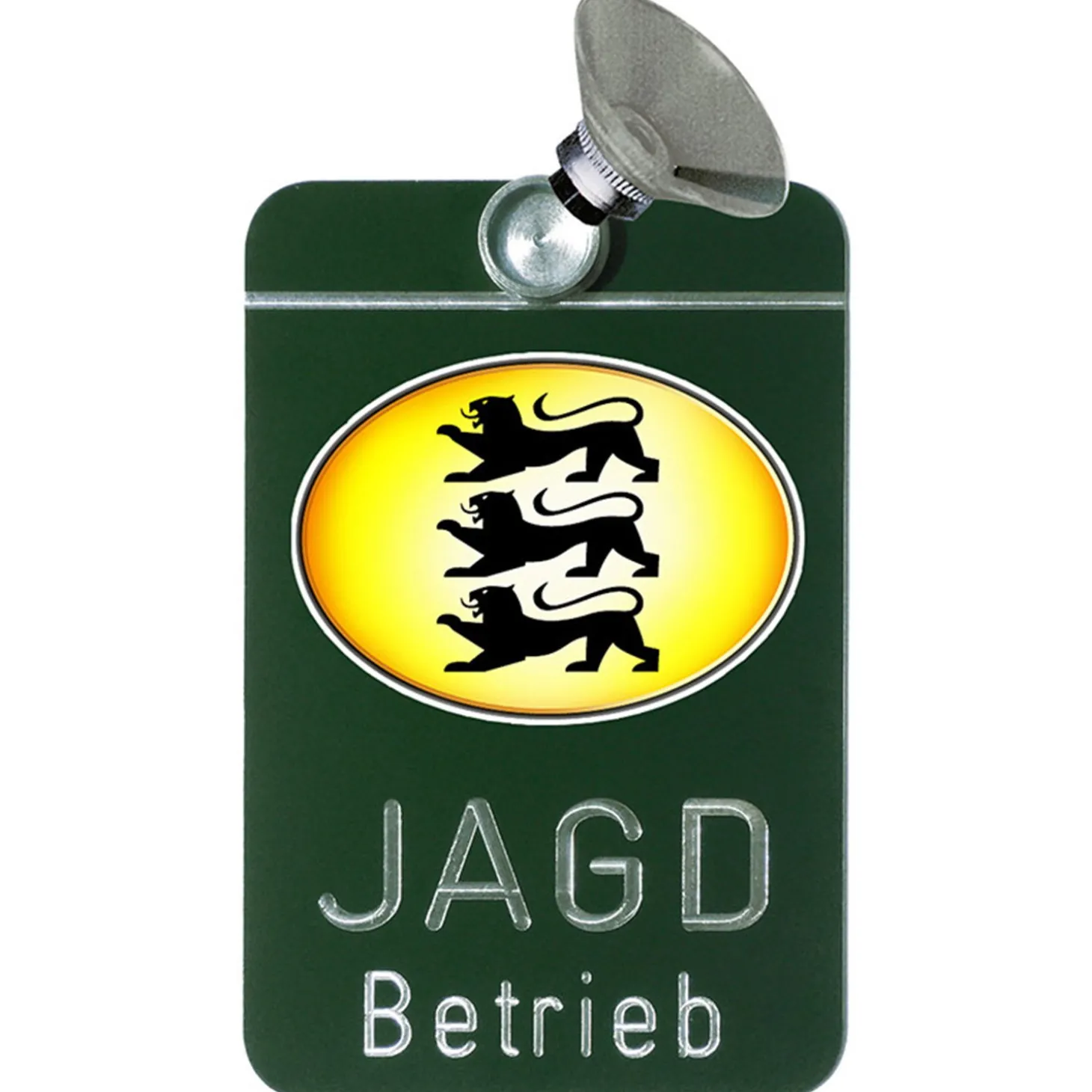 Akah Autoschild Jagdbetrieb Baden-Württemberg