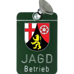 Akah Autoschild Jagdbetrieb Rheinland-Pfalz