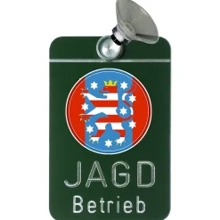 Akah Autoschild Jagdbetrieb Thüringen