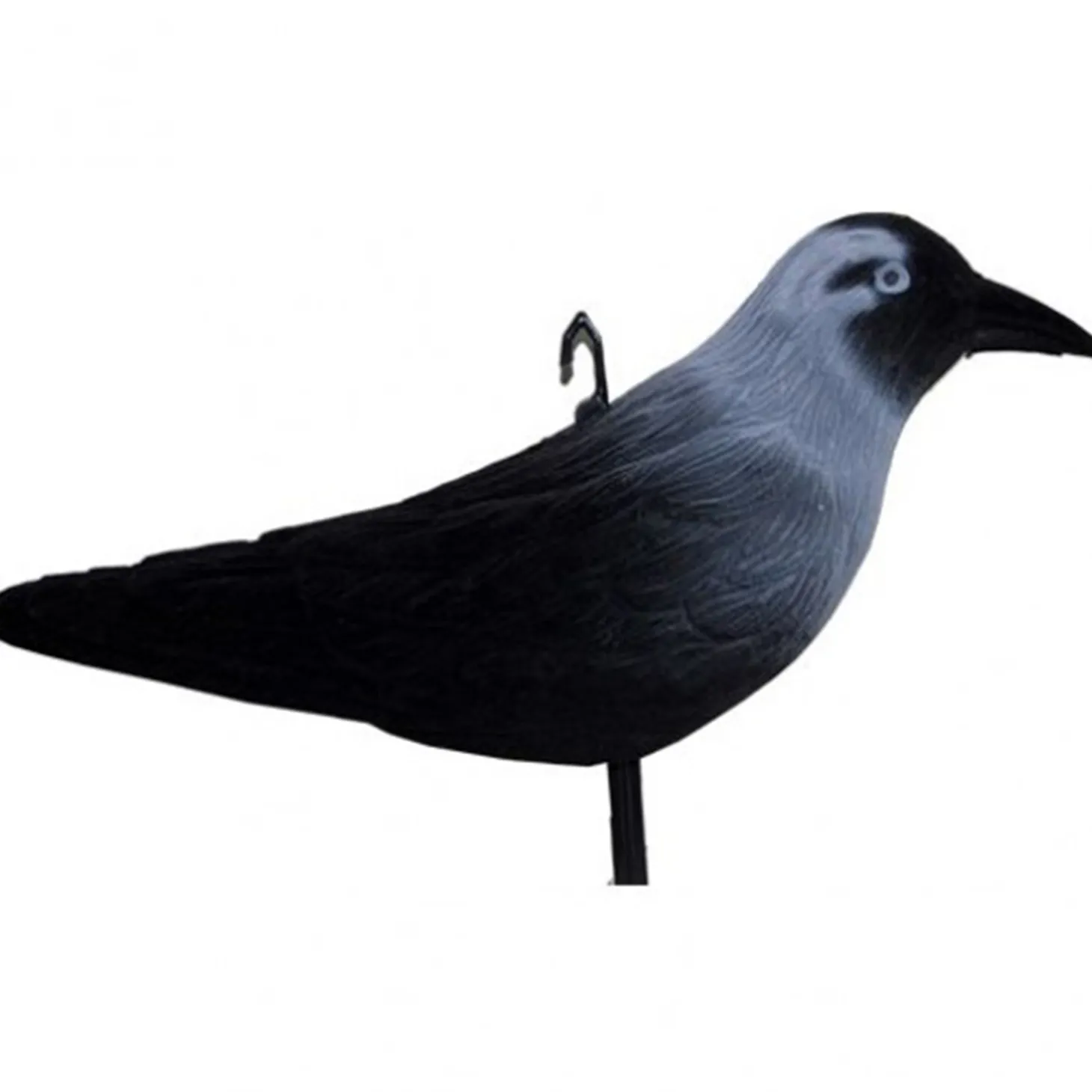 Beflockte Dohle 32cm