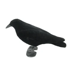 Beflockte Lockkrähe