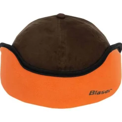 Blaser Cap Suede Insulated (Braun/Blaze Orange)