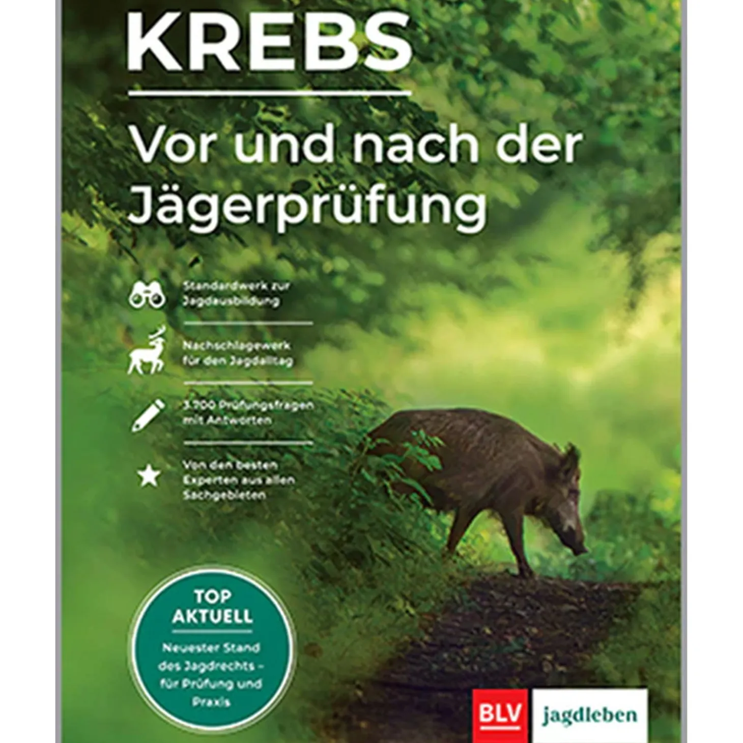 BLV Buch Krebs Vor und nach der Jägerprüfung