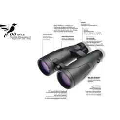DDoptics Fernglas Pirschler 12x56 Gen. 3
