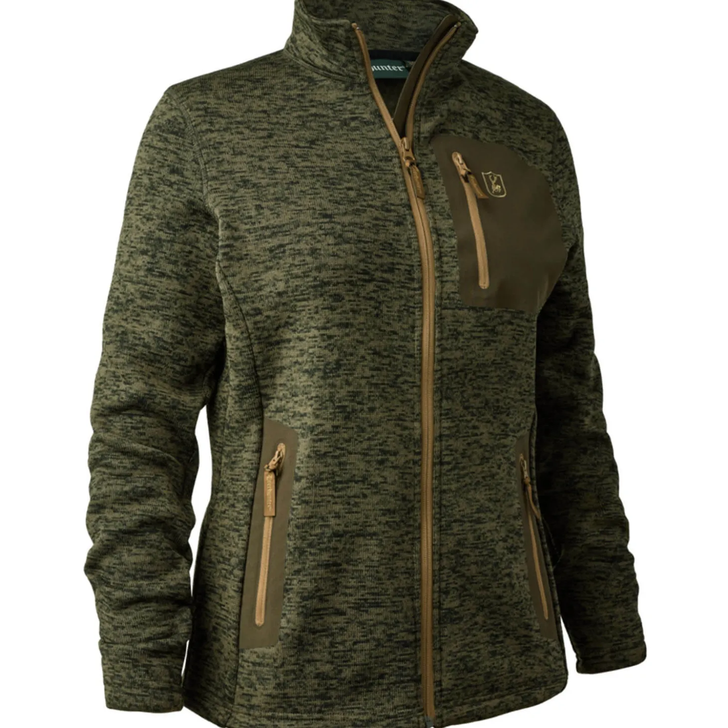 Deerhunter Damenstrickjacke Sarek (Olive Night Melange)
