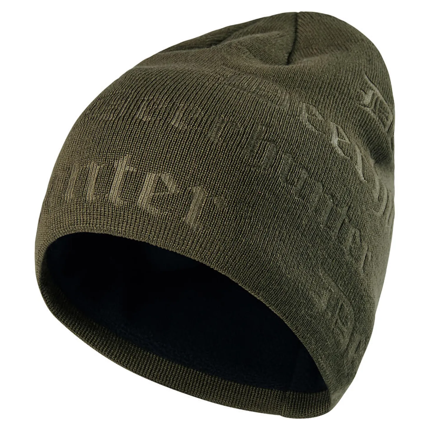 Deerhunter Embossed Strickmütze (Tarmac Green)