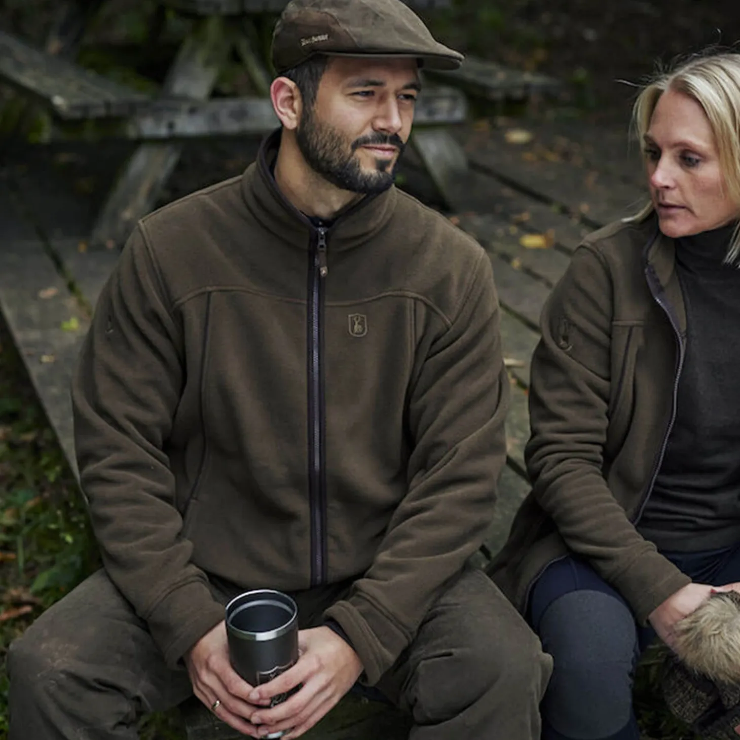 Deerhunter Fleecejacke Eagle (Tarmac Green)