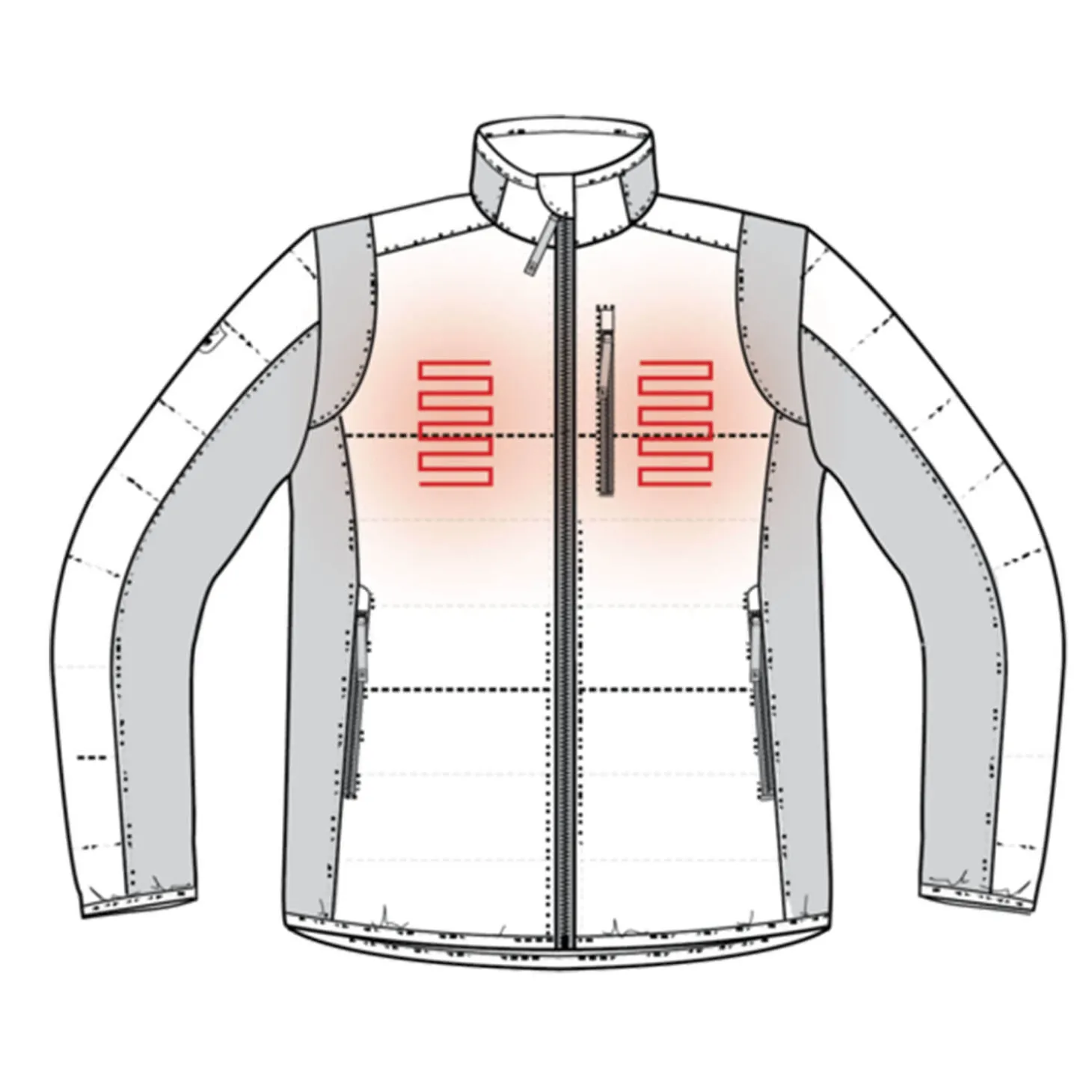Deerhunter Heizjacke Heat wattiert (Wood)