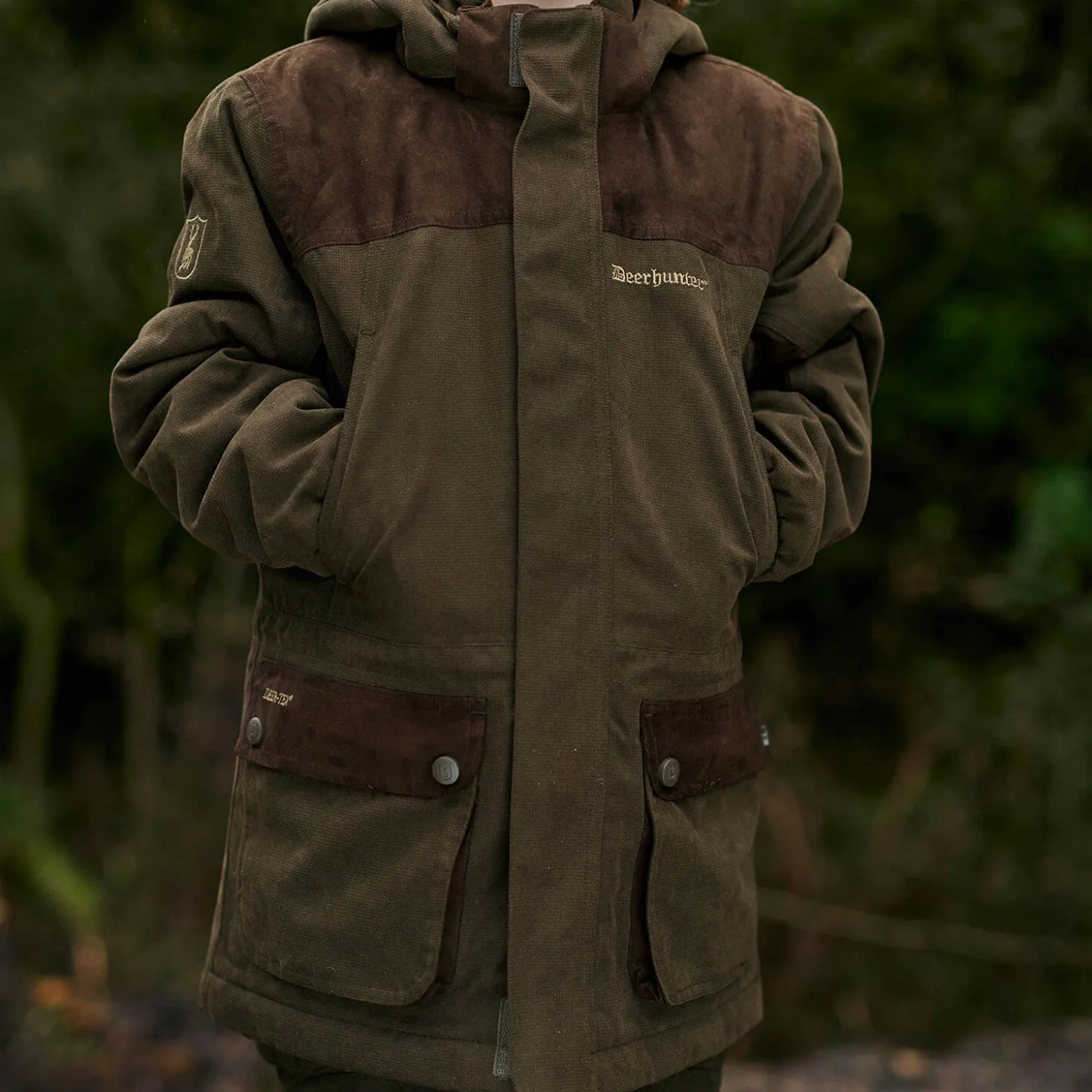 Deerhunter Jagdjacke Youth Eagle (Tarmac Green)