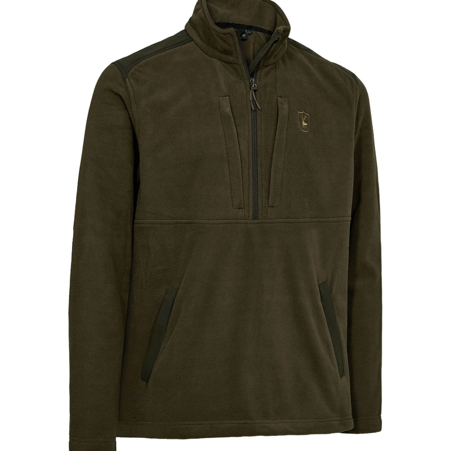 Deerhunter Jagdpullover Zip Fleece Climate 37,5 Hunter Green
