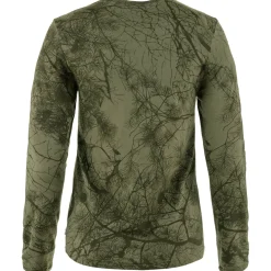 Fjällräven Damen LS-Shirt Värmland Wool (Green Camo)