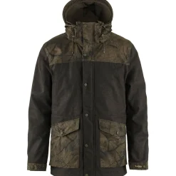 Fjällräven Jagdjacke Värmland Wool (Dark Olive/Camo)