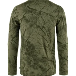 Fjällräven Langarmshirt Värmland Wool (Green Camo)