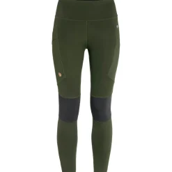 Fjällräven Leggings Abisko Trekking (Deep Forest/Iron Grey)