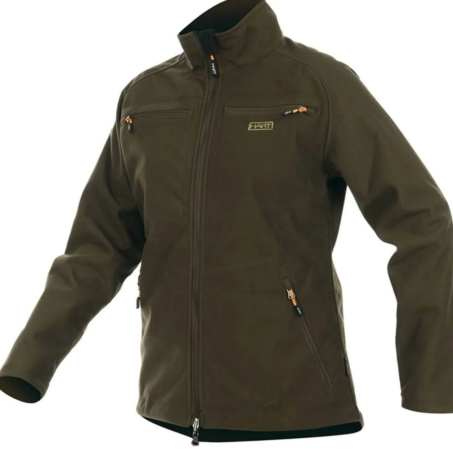 Hart Damen Wende-Softshelljacke Tulsa-S (Dark Olive/HV-Camo)
