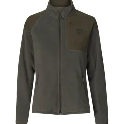Härkila Damen-Fleecejacke Vilja (Willow Green/Shadow Grey)