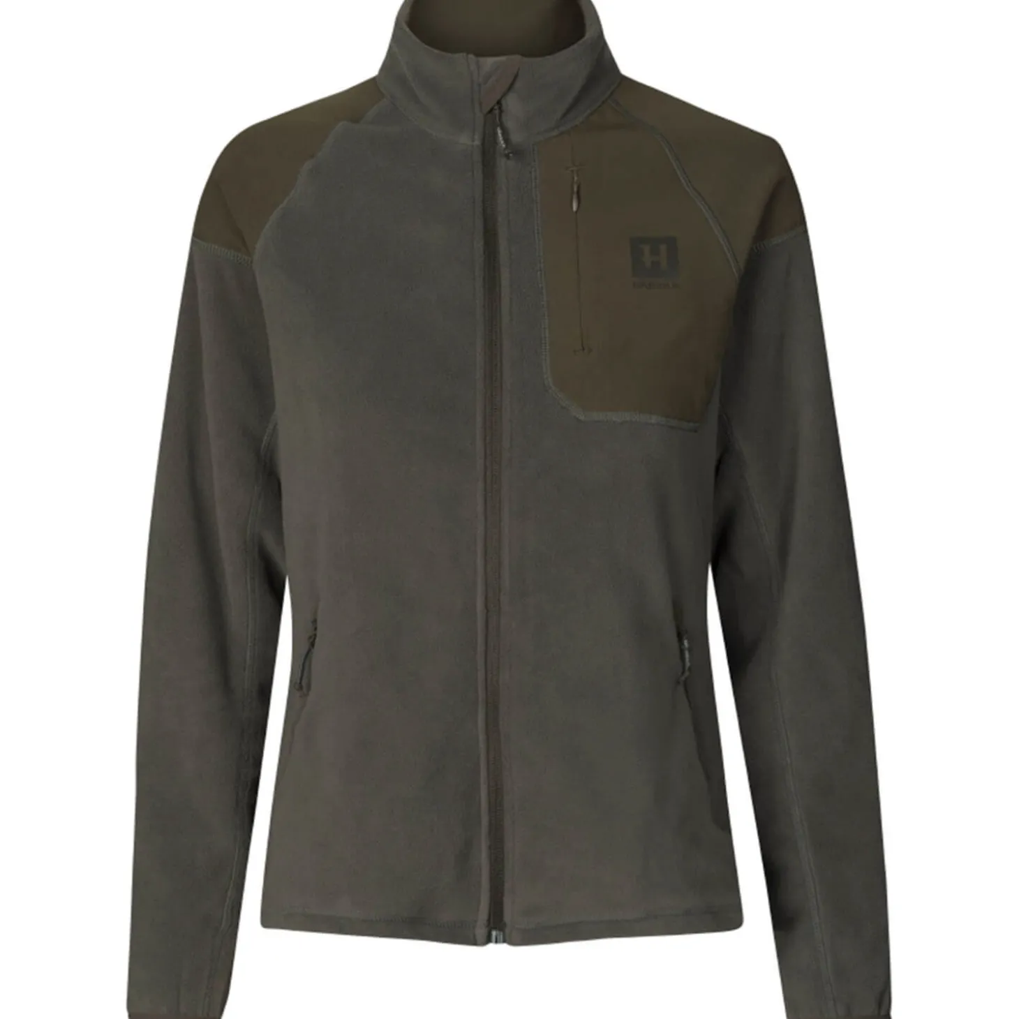 Härkila Damen-Fleecejacke Vilja (Willow Green/Shadow Grey)