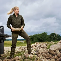 Härkila Damenhose Fjell (Dark Olive/Willow Green)