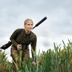 Härkila Damen Langarmshirt Instinct (Willow Green)