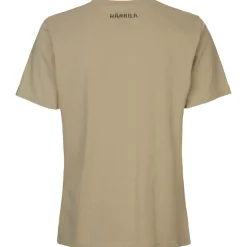 Härkila Damen T-Shirt Stag Badge (Sand)