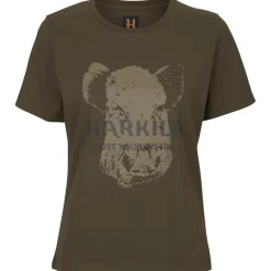 Härkila Damen T-Shirt Wildboar (Willow Green)