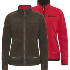 Härkila Damen Wendejacke Kamko (Braun/Rot)