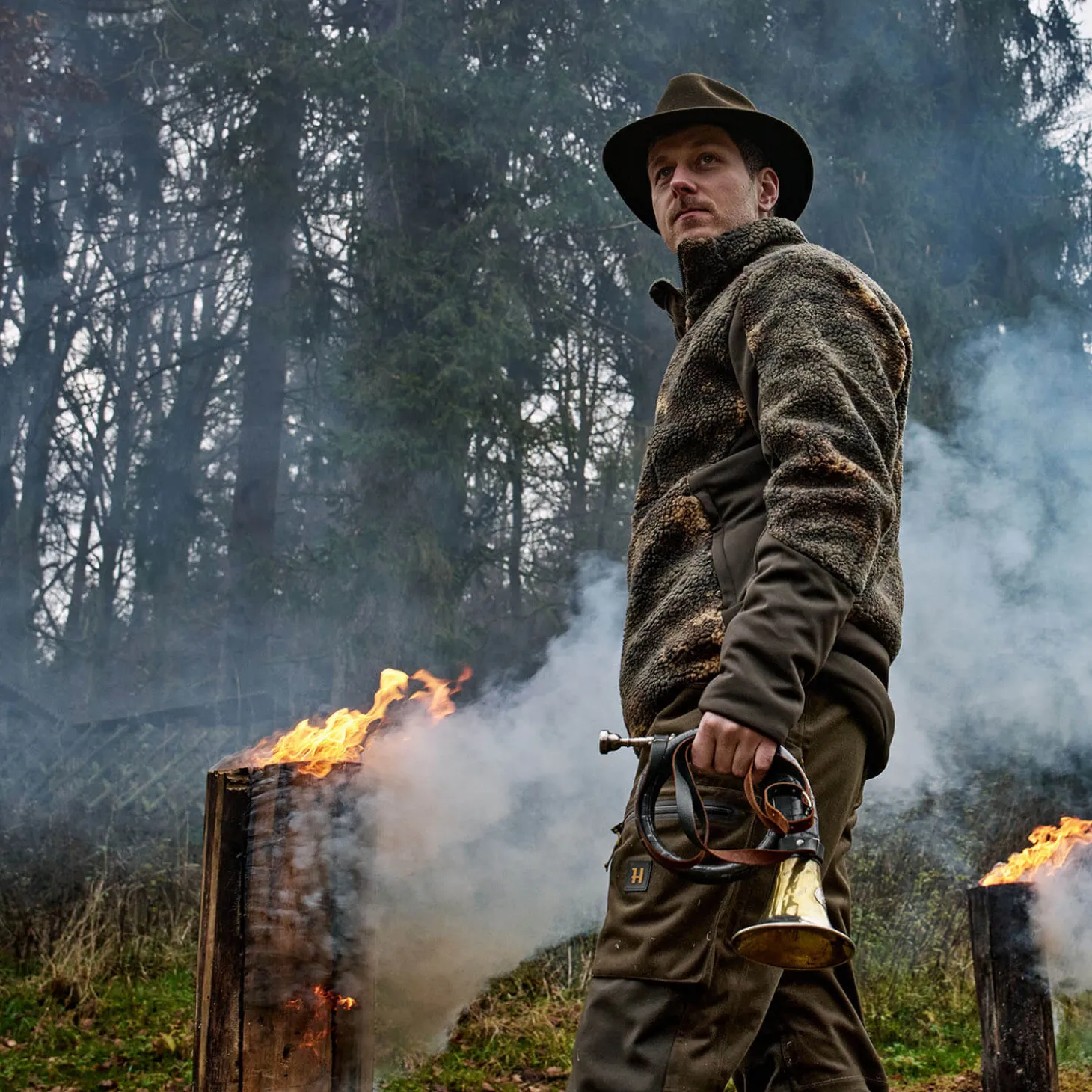 Härkila Faserpelzjacke Tyst Camo Insulated (AXIS MSP)