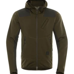 Härkila Fleece-Hoodie Deer Stalker (Grün/Braun)