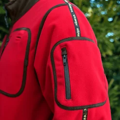Härkila Fleece-Wendejacke Kamko Regal (Rot/Braun)