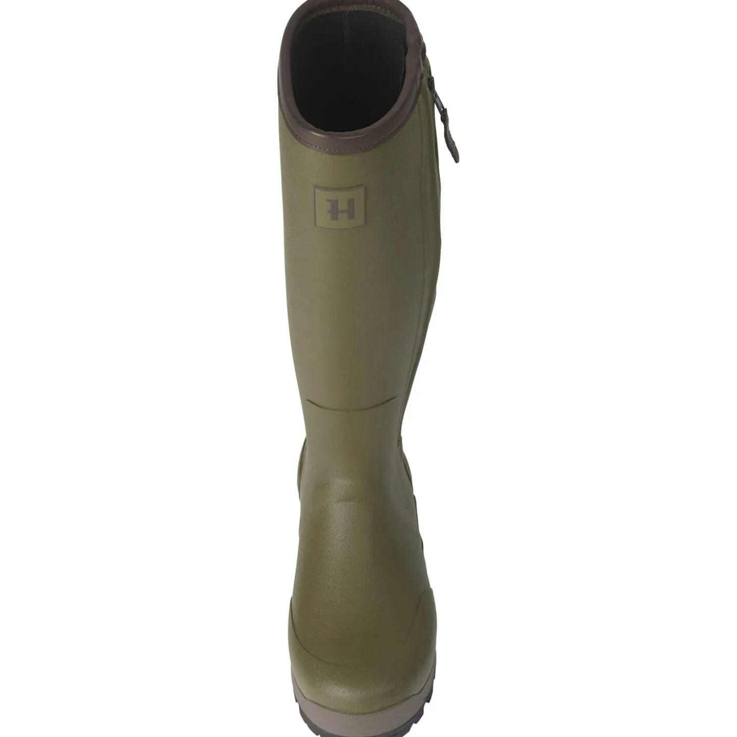 Härkila Gummistiefel Forester Zip (Dark Olive)