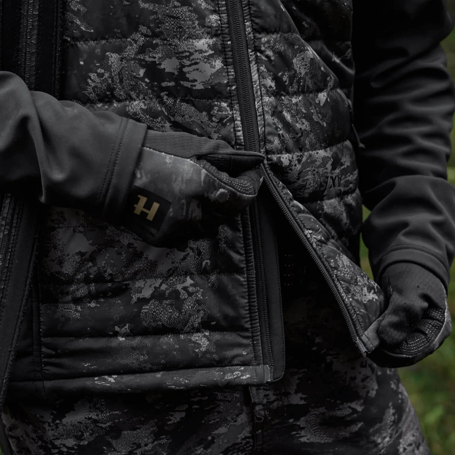 Härkila Hybridjacke Noctyx (AXIS MSP Black)