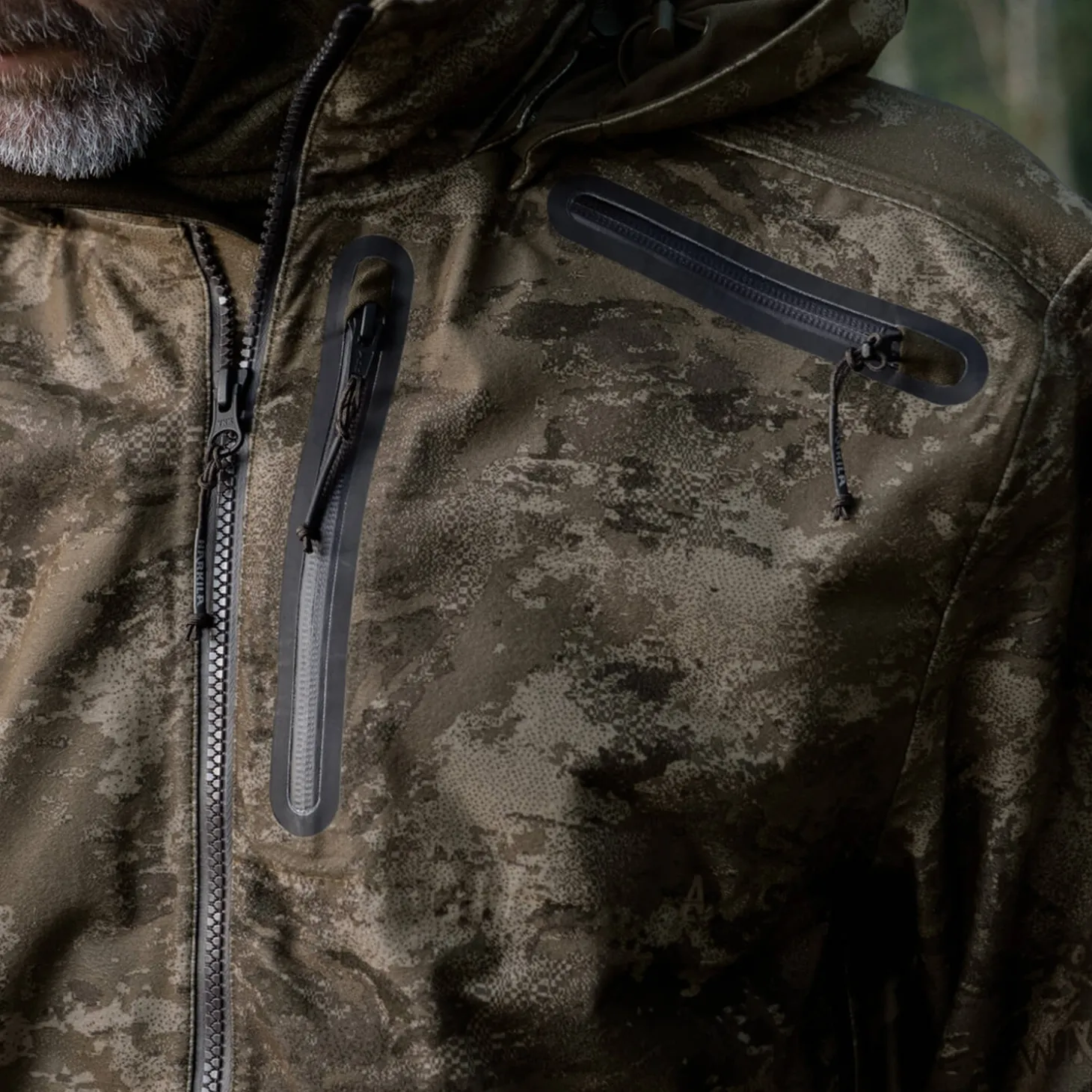 Härkila Jacke Forest Hunter Camo GTX (AXIS MSP Darkwood)