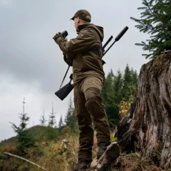 Härkila Jacke Forest Hunter GTX (Green/Shadow Brown)
