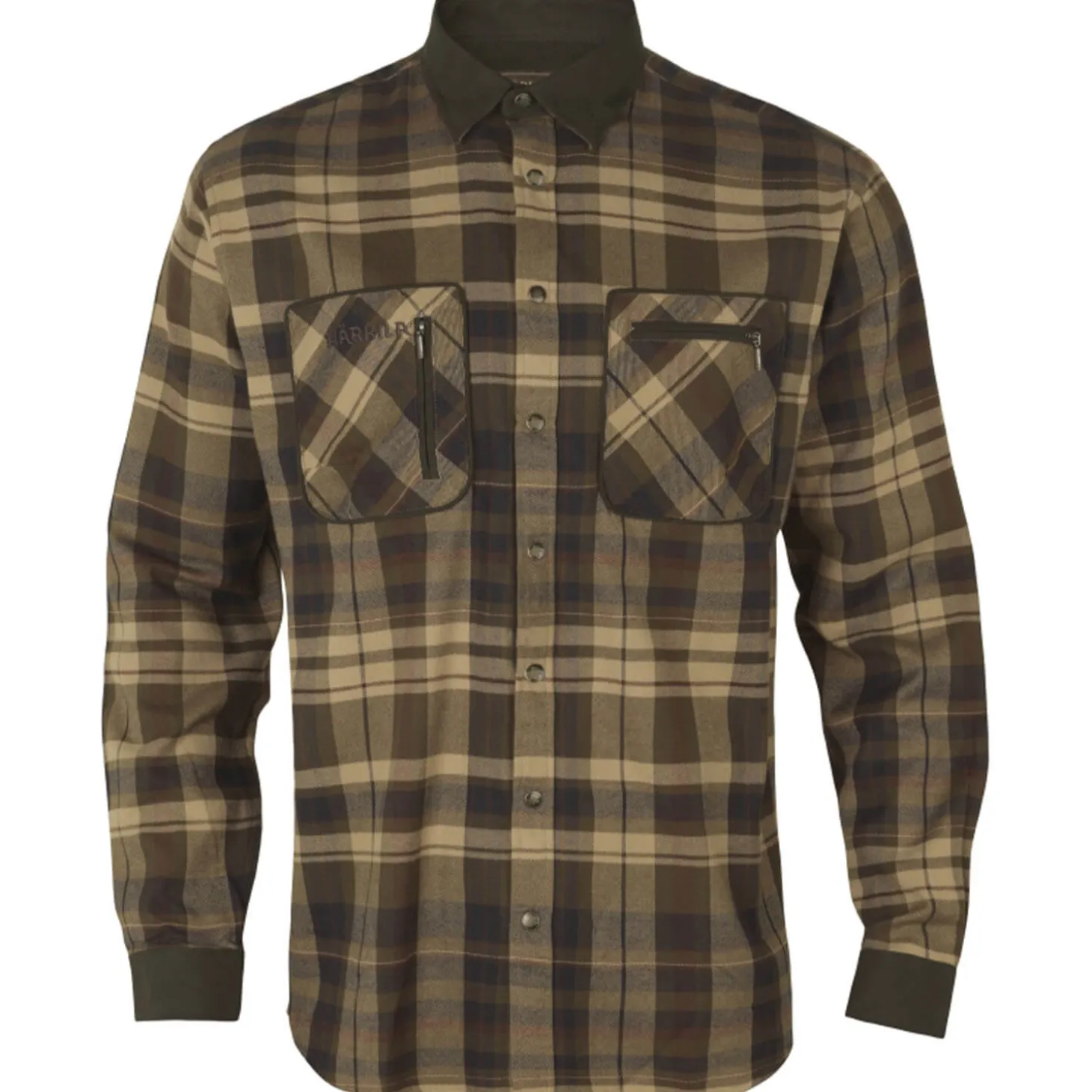 Härkila Jagdhemd Pajala (Beige/Braun)