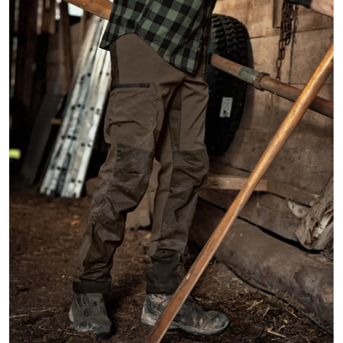 Härkila Jagdhose Ragnar (Slate Brown/Willow Green)