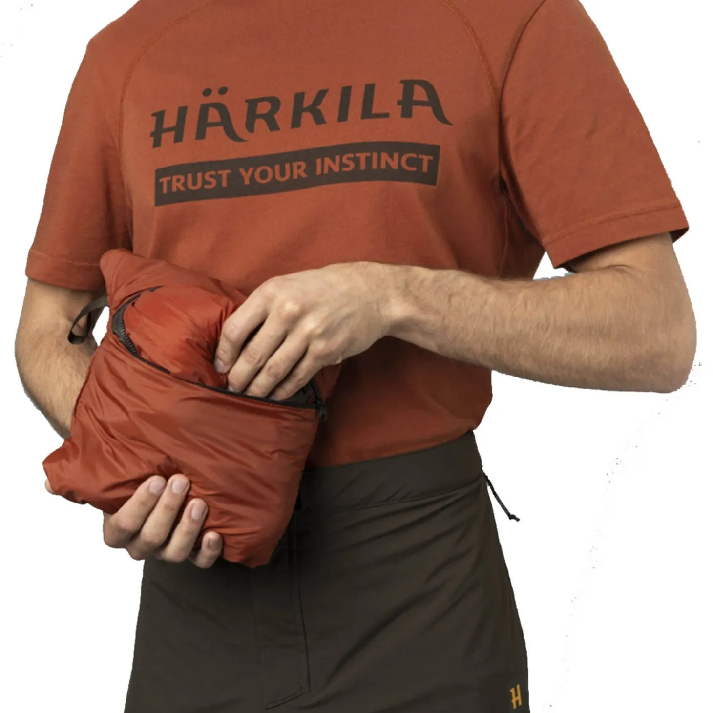 Härkila Jagdweste Logmar Insulated Packable (Willow Green)