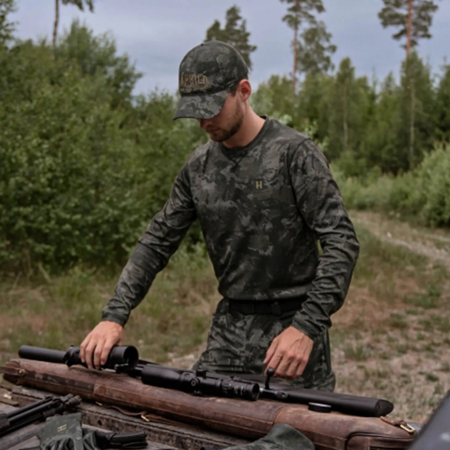 Härkila Langarmshirt Noctyx (AXIS MSP Black)