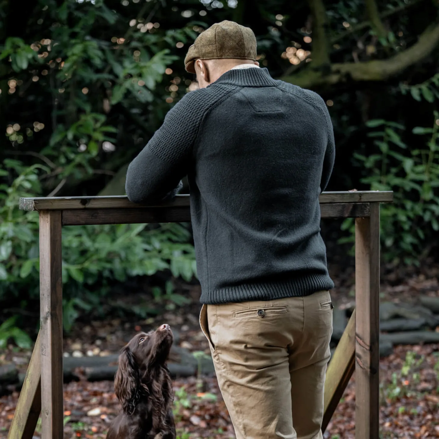 Härkila Strickpullover Half-Zip Vincent Merino (Dark Navy)