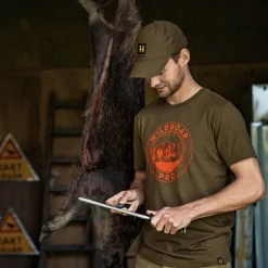 Härkila T-Shirt Wildboar (Willow Green)