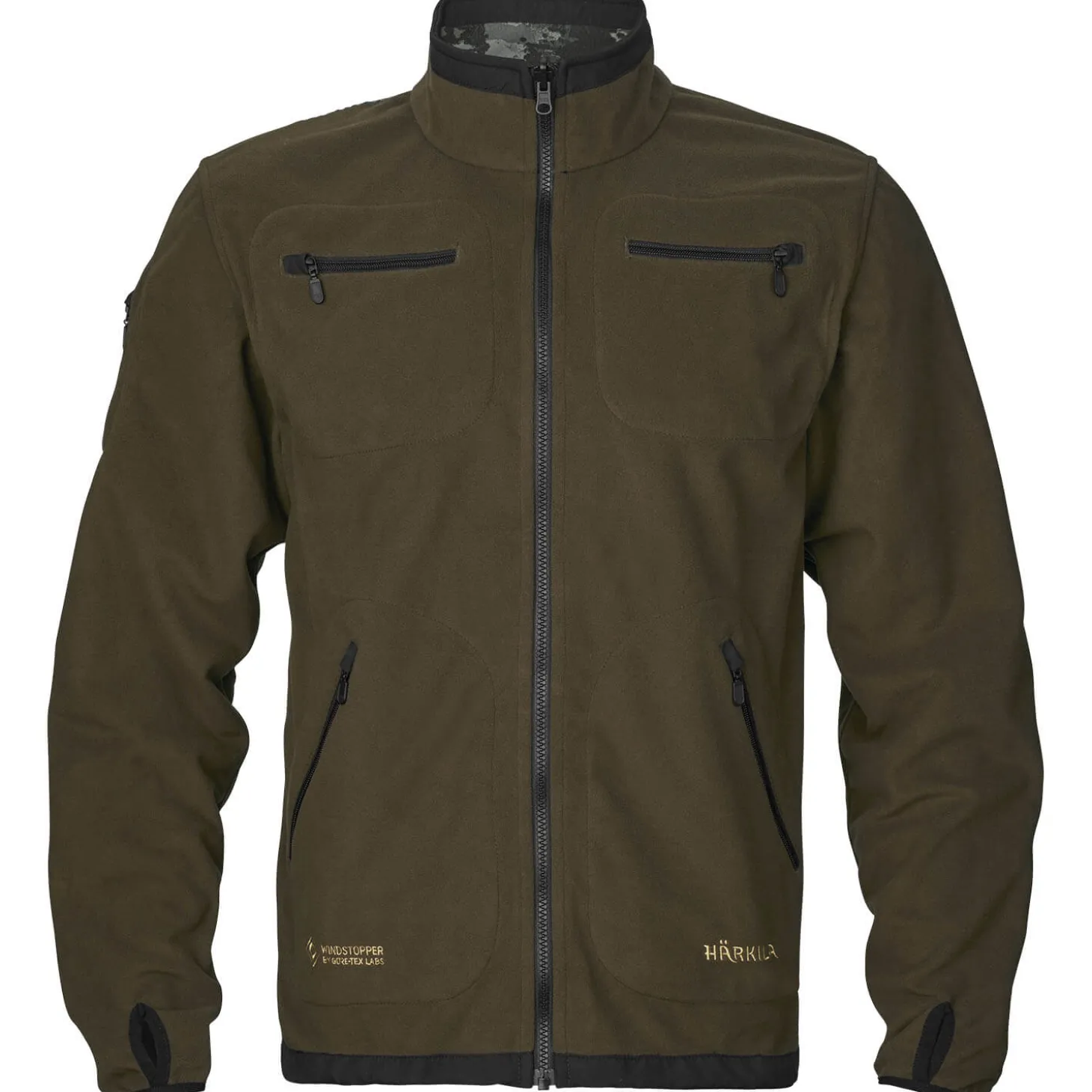 Härkila Wendejacke Kamko Noctyx WSP (Grün/AXIS MSP Black)