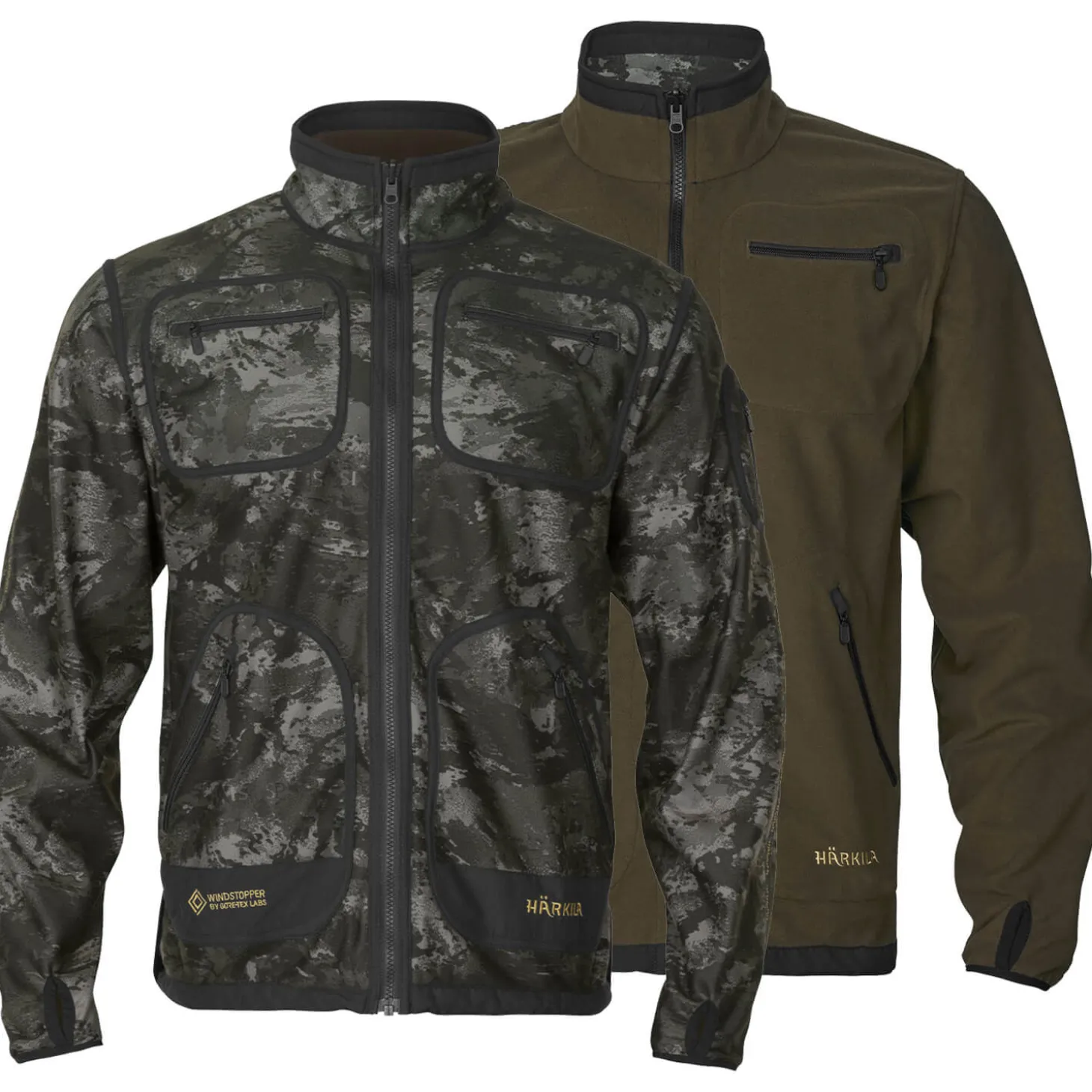 Härkila Wendejacke Kamko Noctyx WSP (Grün/AXIS MSP Black)