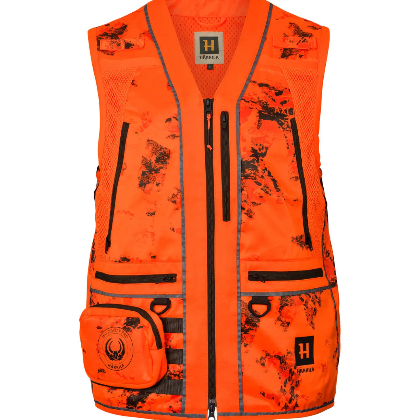 Härkila Weste Wildboar Pro Blaze Camo (AXIS MSP Orange)