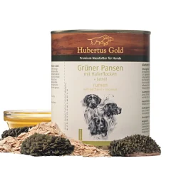 Hubertus Gold Nassfutter Grüner Pansen (6 Dosen)