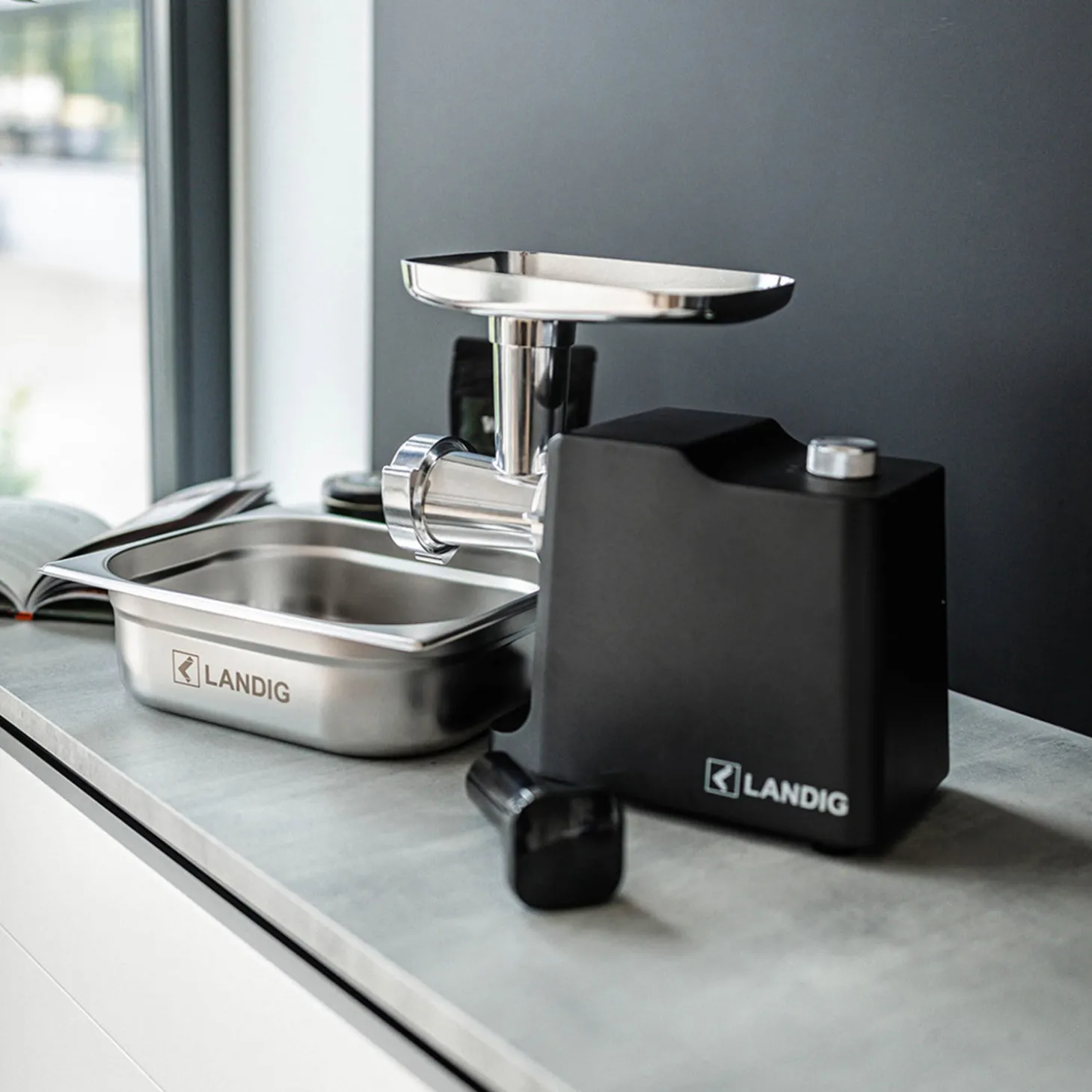 Landig Fleischwolf W50 (Anthrazit)