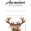 Landig Jagdetiketten "Aus Meiner WILDKAMMER"