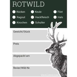 Landig Jagdetiketten Rotwild