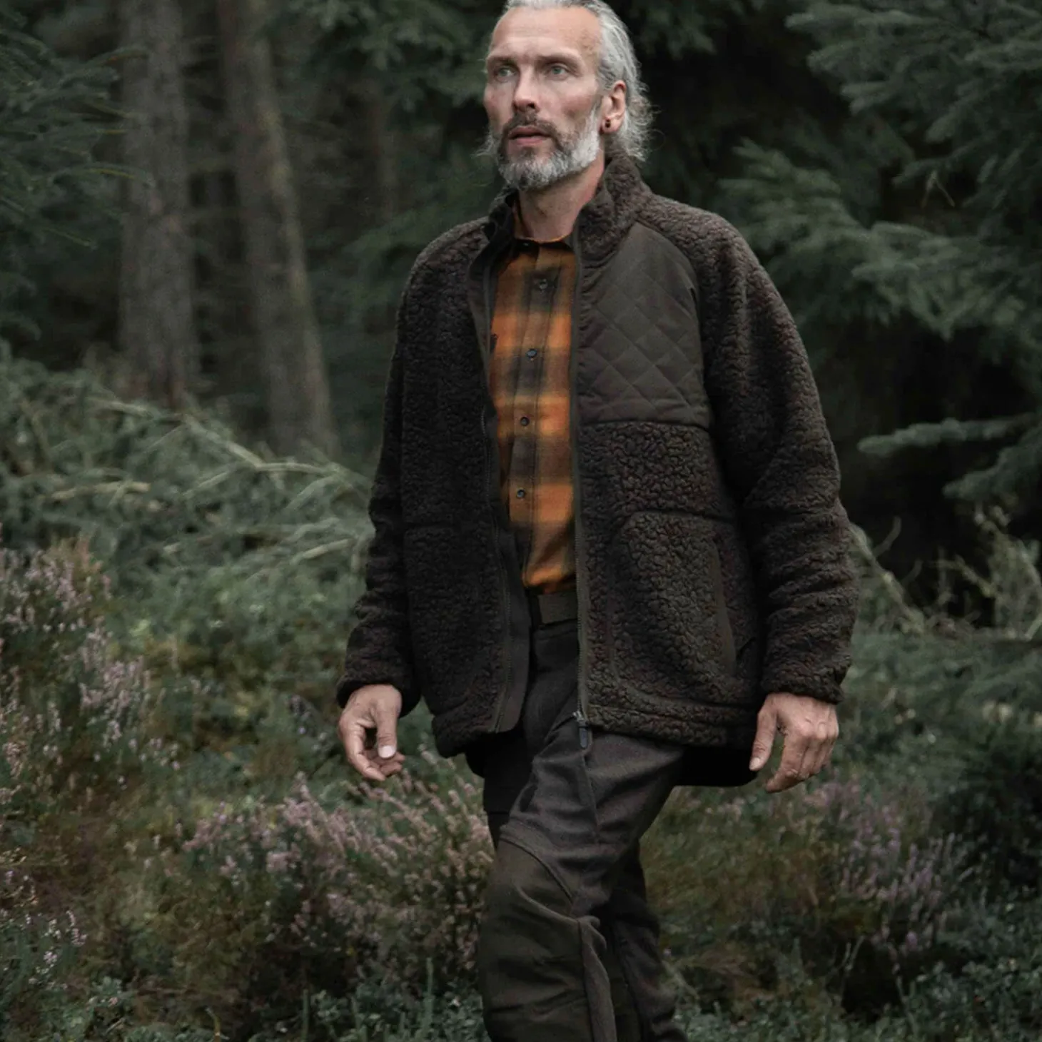 Northern Hunting Faserpelzjacke Halfdan (Dark Green)