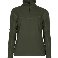 Pinewood Damen Fleece Sweater Tiveden (Grün)
